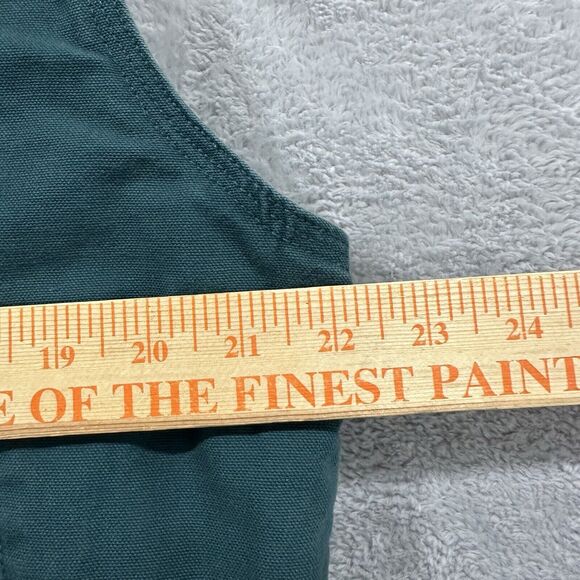 Bernie Full Zip Vest Jacket Women XLarge Outdoors Green Sherpa - Picture 8 of 9